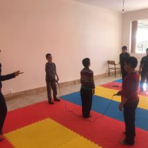 تمرینات آماده سازی منتخب مدرسه شهید سرلشکر لواسانی جهت اعزام به مسابقات بین مدارس و آموزشگاه ها